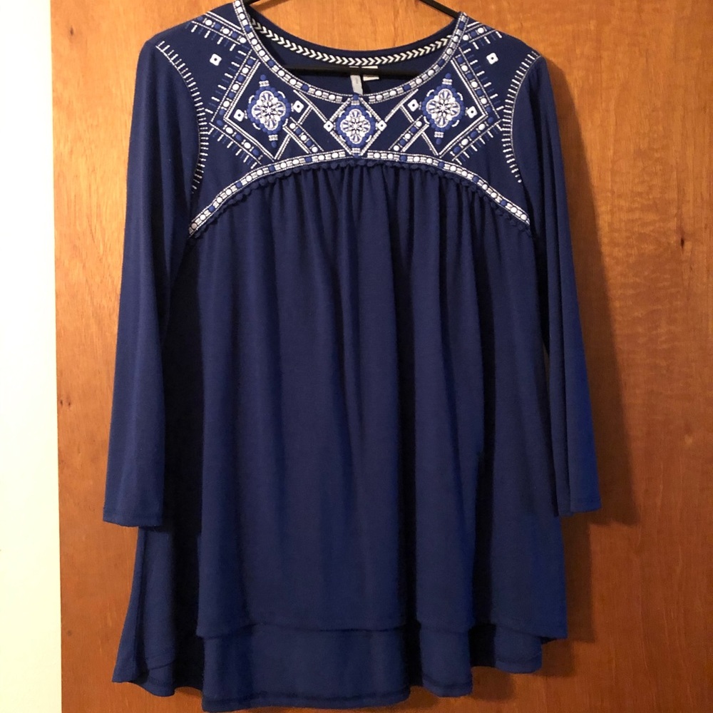 Blue shirt